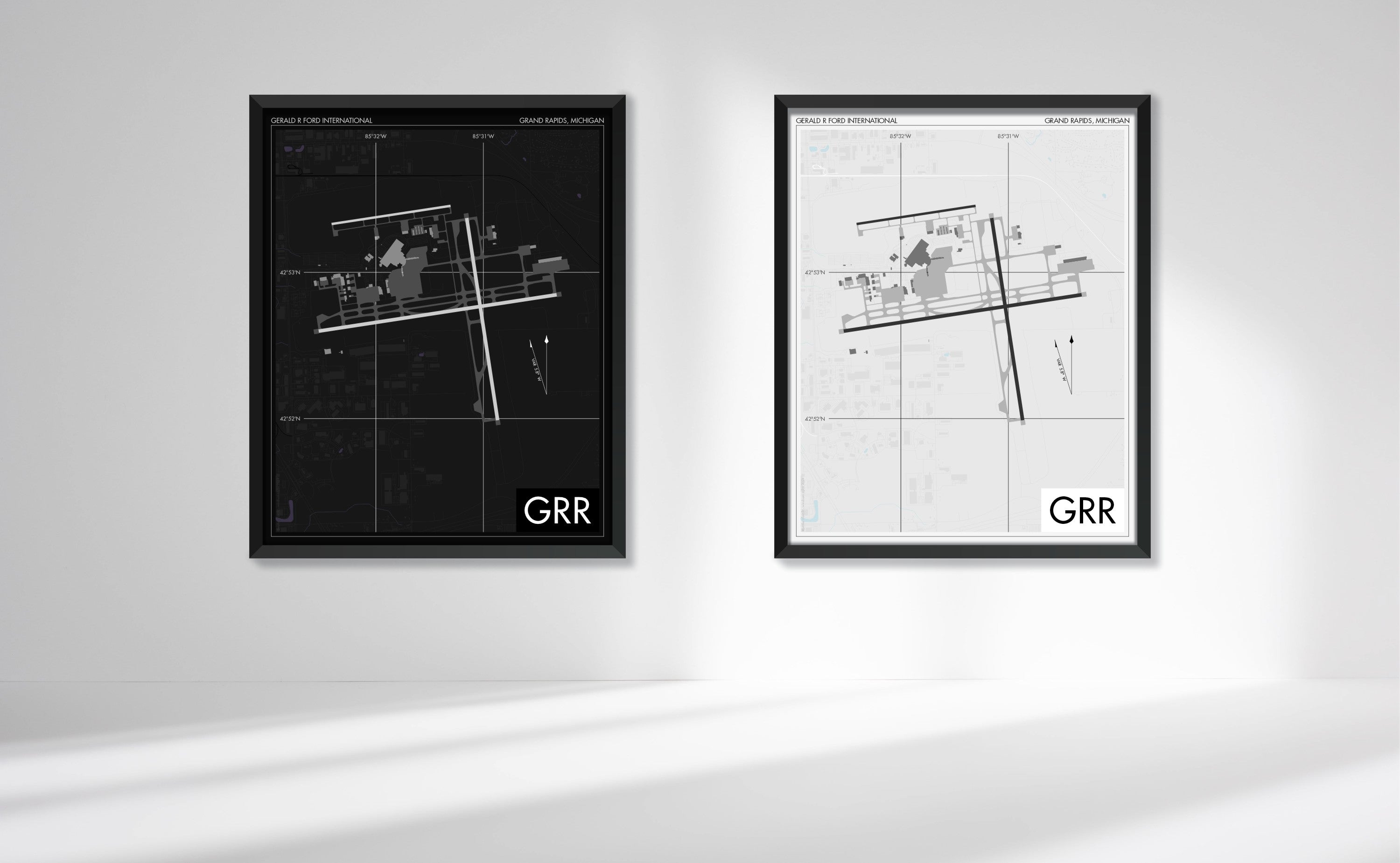 Gerald R. Ford International Airport (GRR) Art Print
