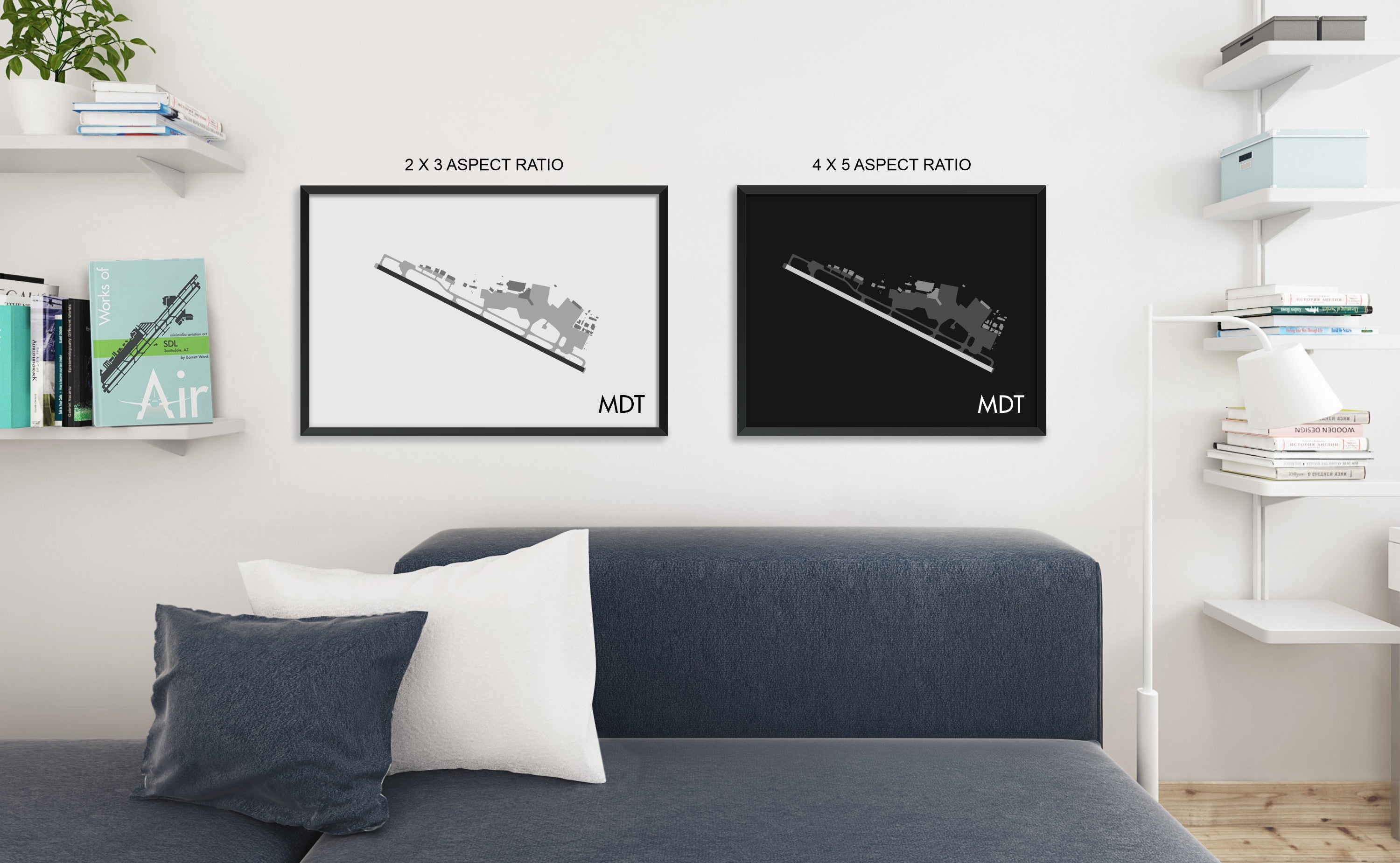 Harrisburg International Airport (MDT) Art Print