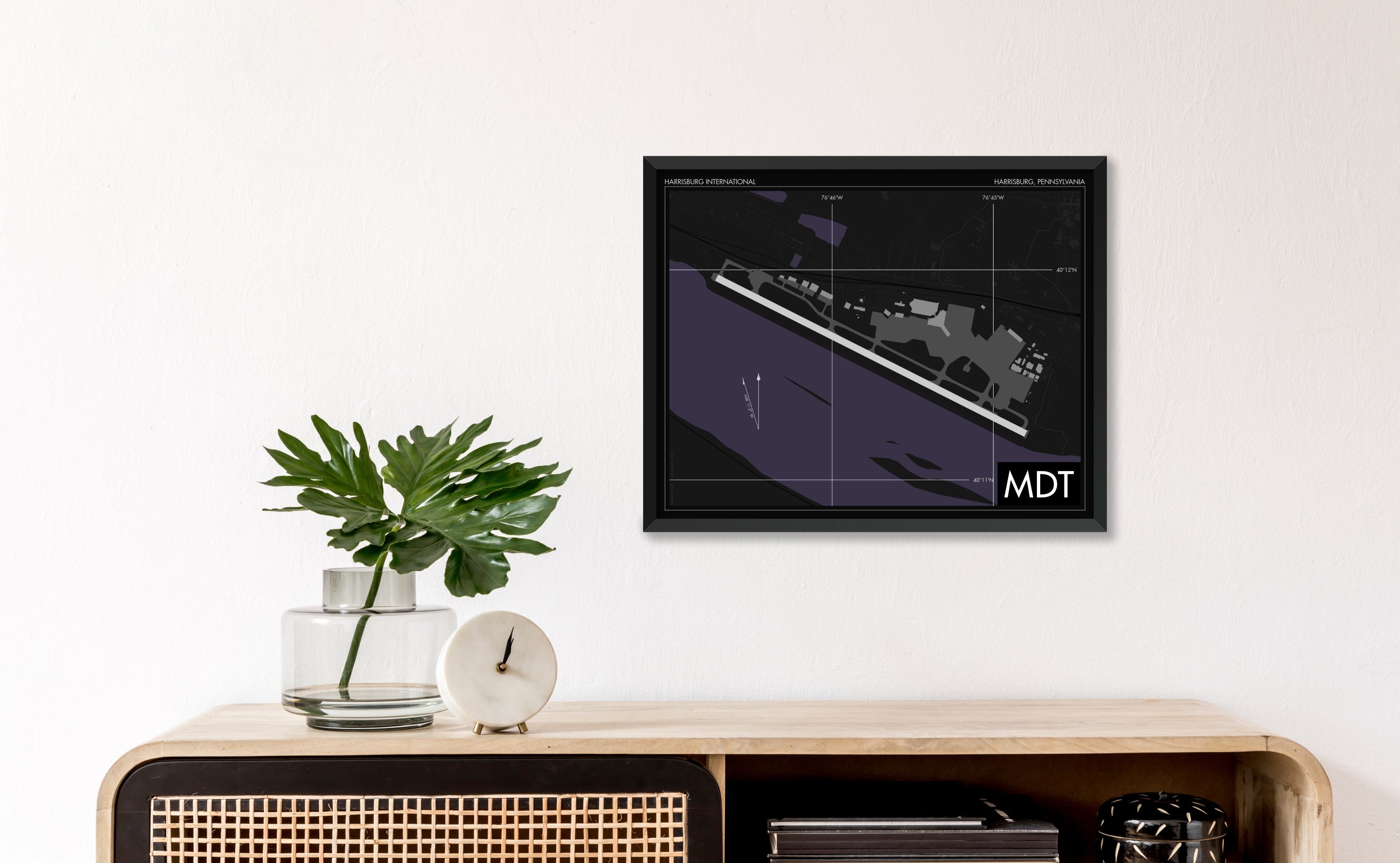 Harrisburg International Airport (MDT) Art Print