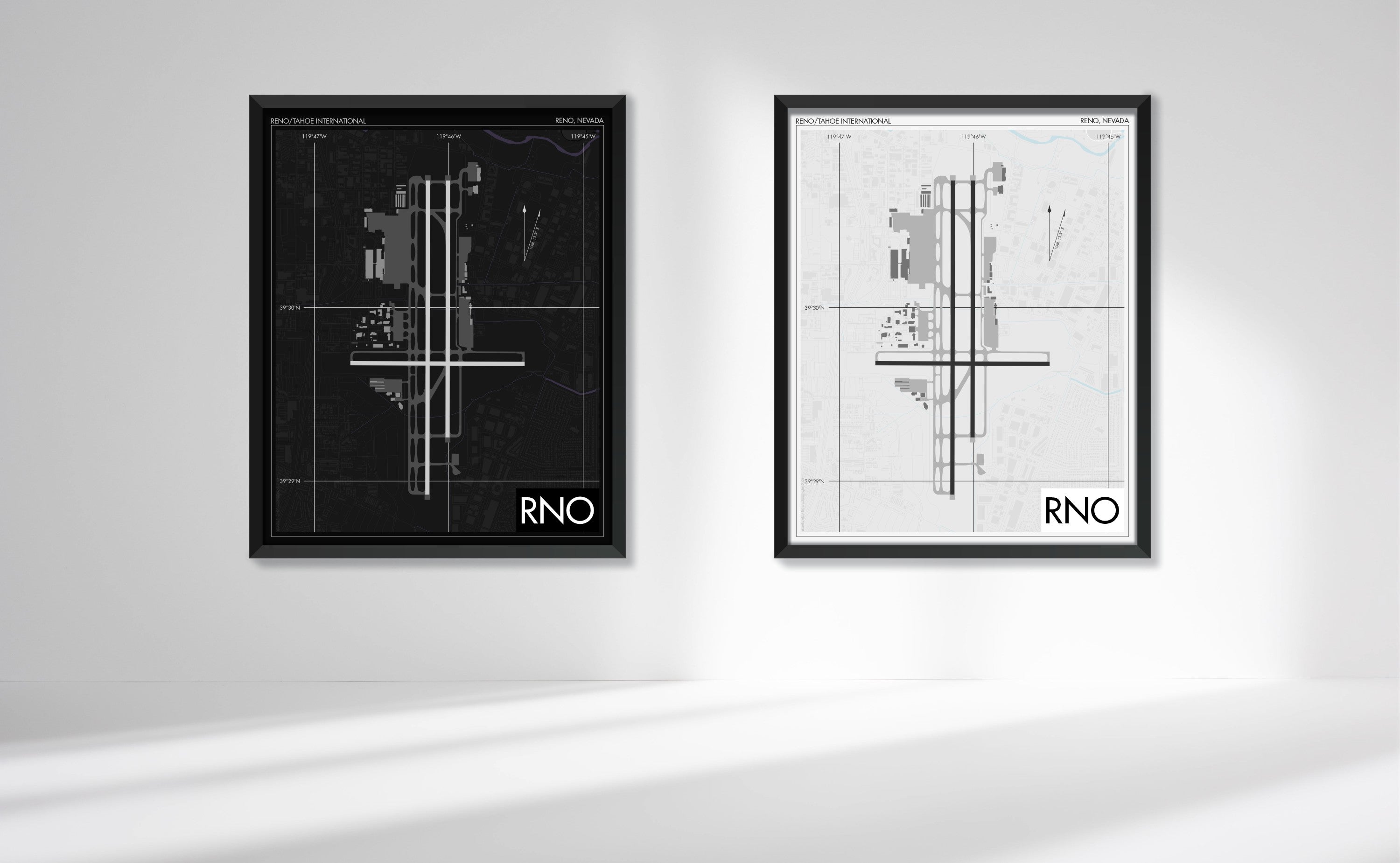 Reno-Tahoe (RNO) Airfield Print