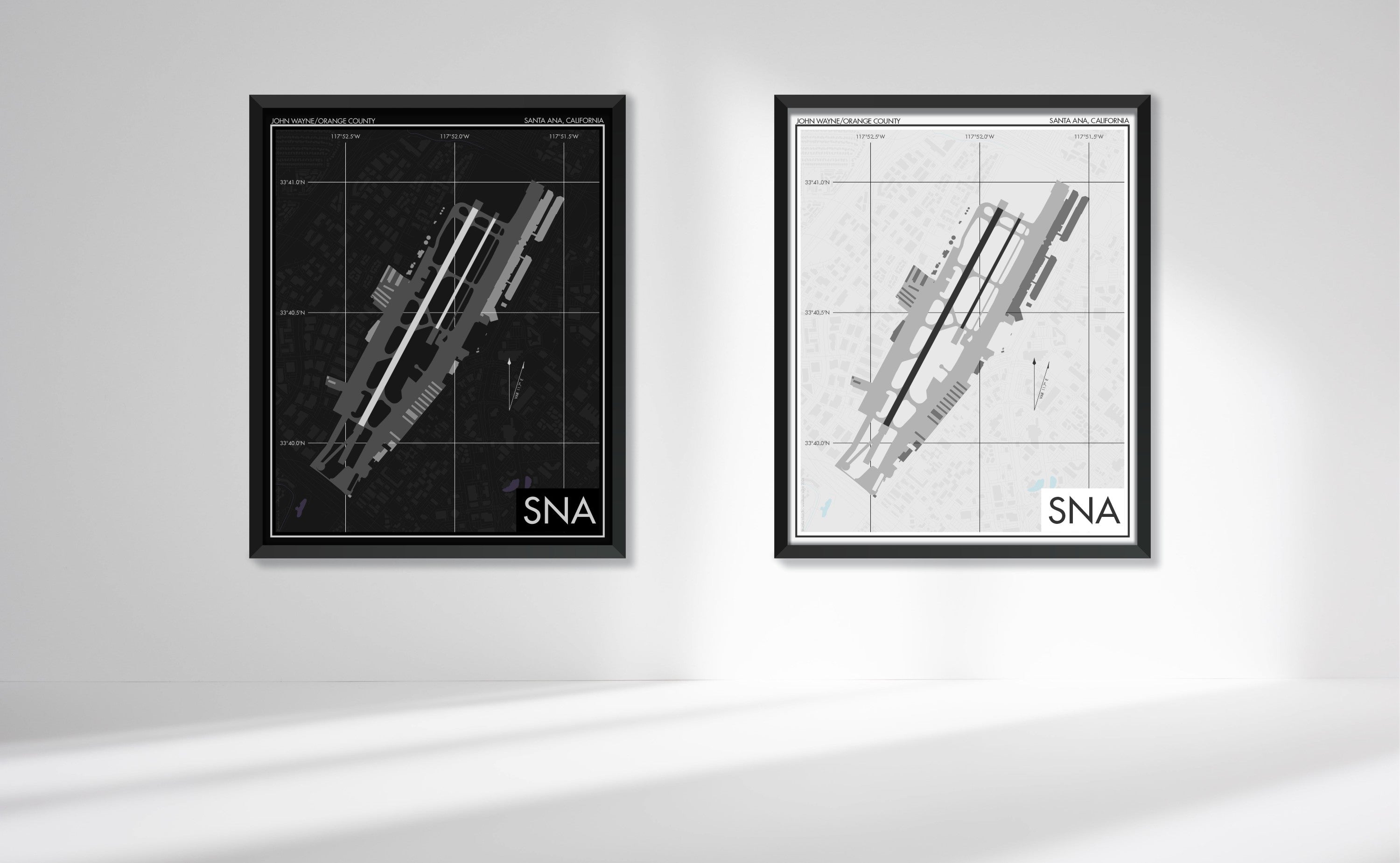 John Wayne Airport (SNA) Art Print