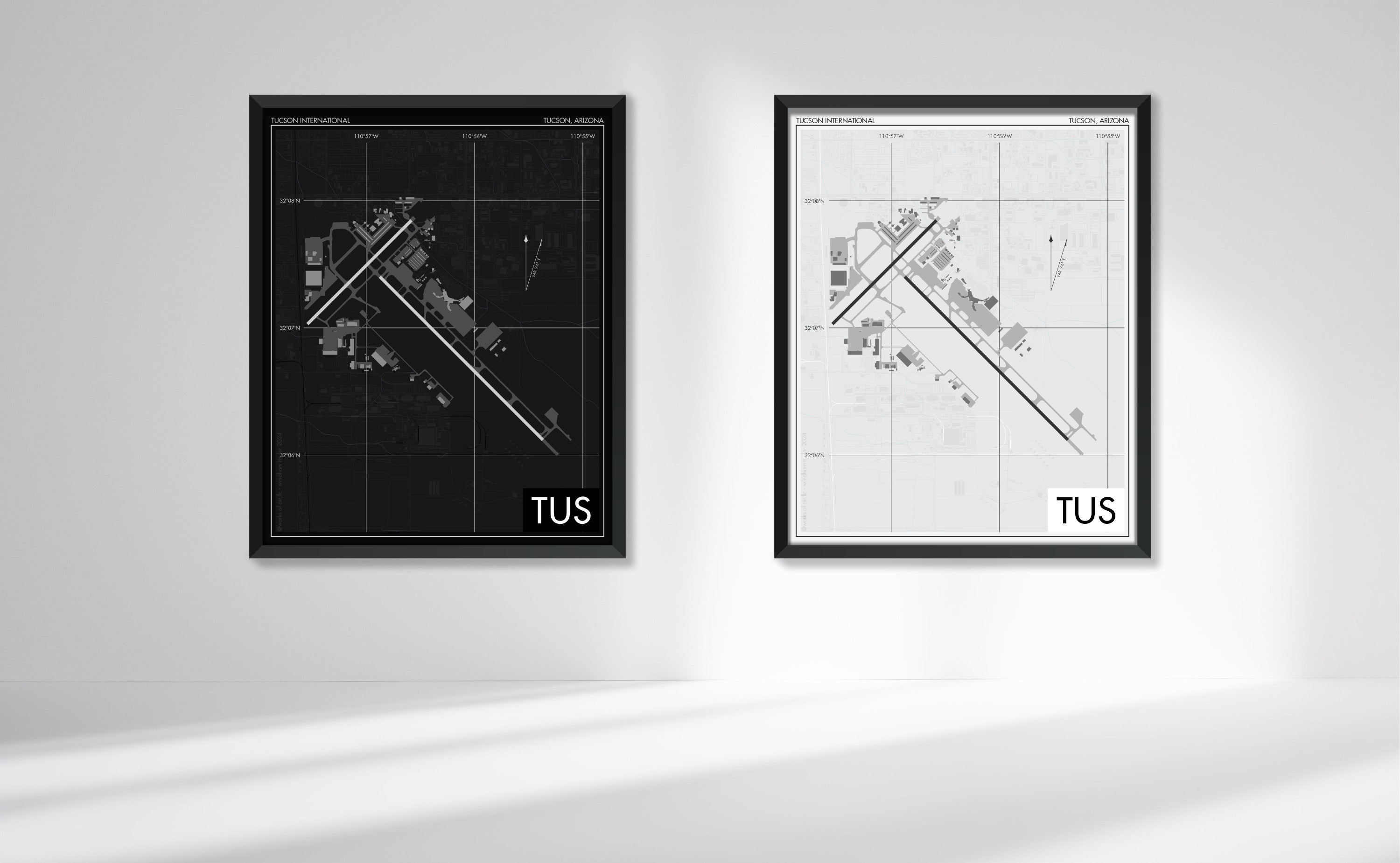 Tucson International (TUS) Airport Art Print